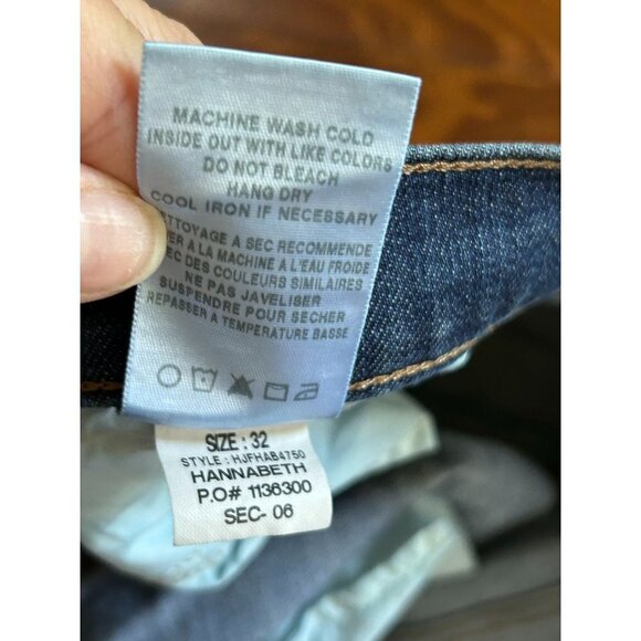Joes Jeans Hannabeth Shorts Zip Fly Stretch Pockets Denim Blue Size 32 - Picture 5 of 5